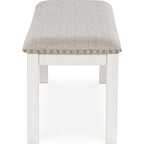 Robbinsdale Dining Bench - Antique White - (D642-00)