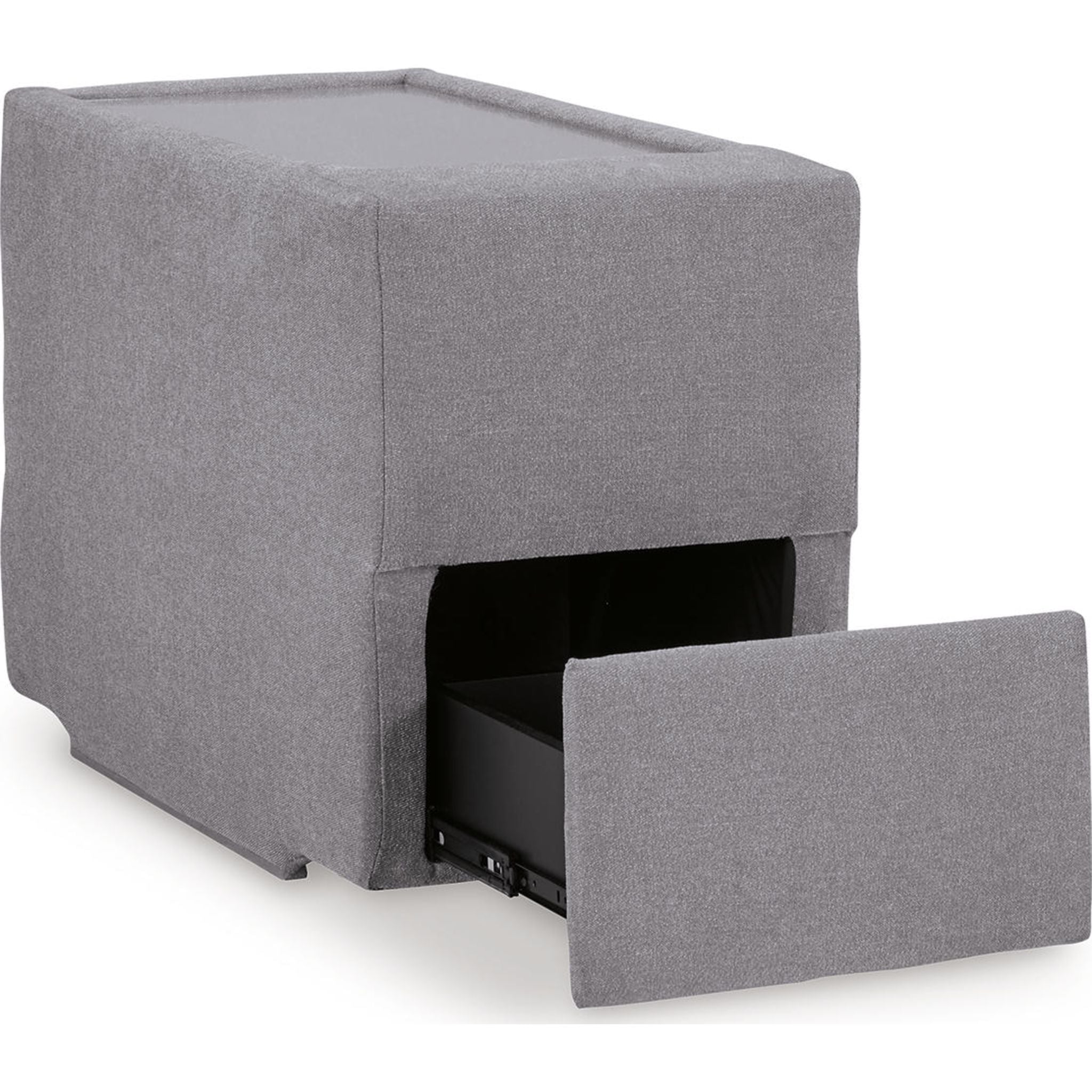 Modmax 6 Piece Modular Sectional with Chaise and Storage Console