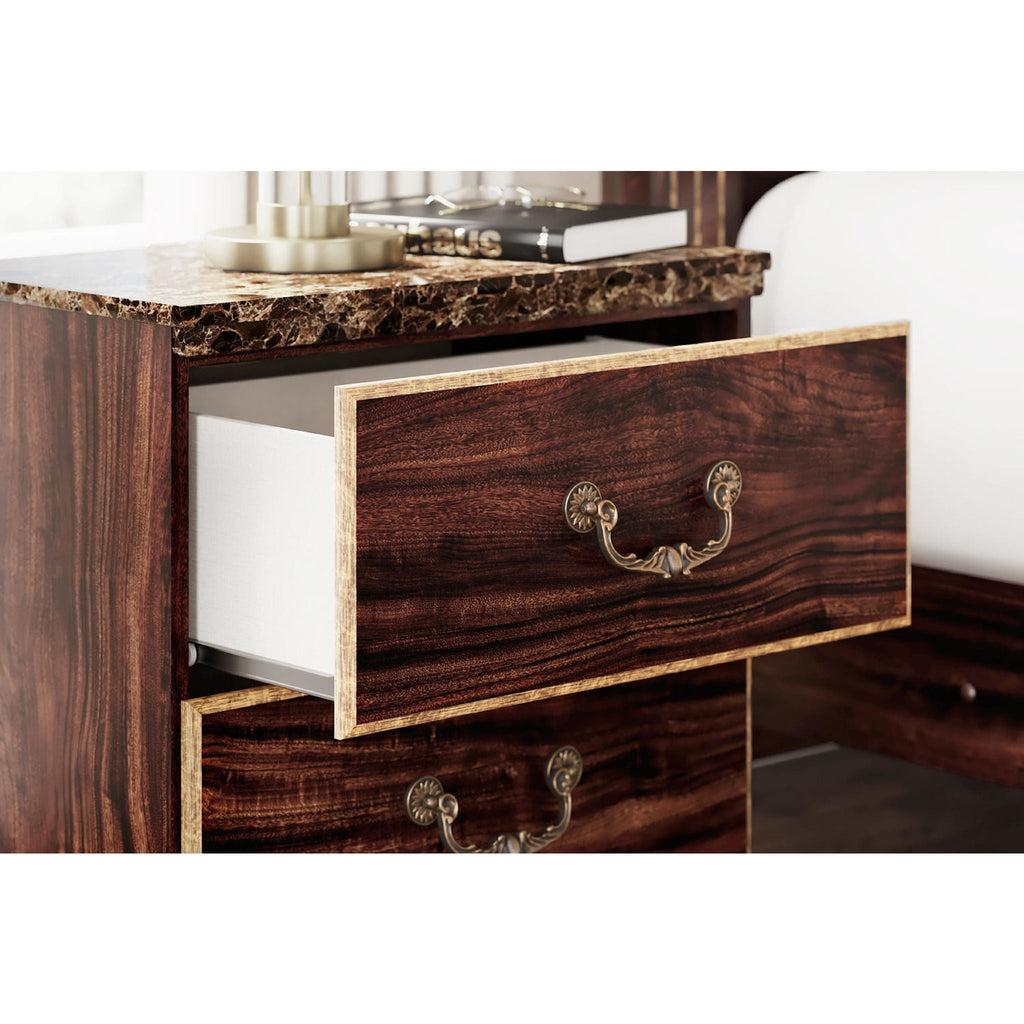 Glosmount Nightstand - Two-tone
