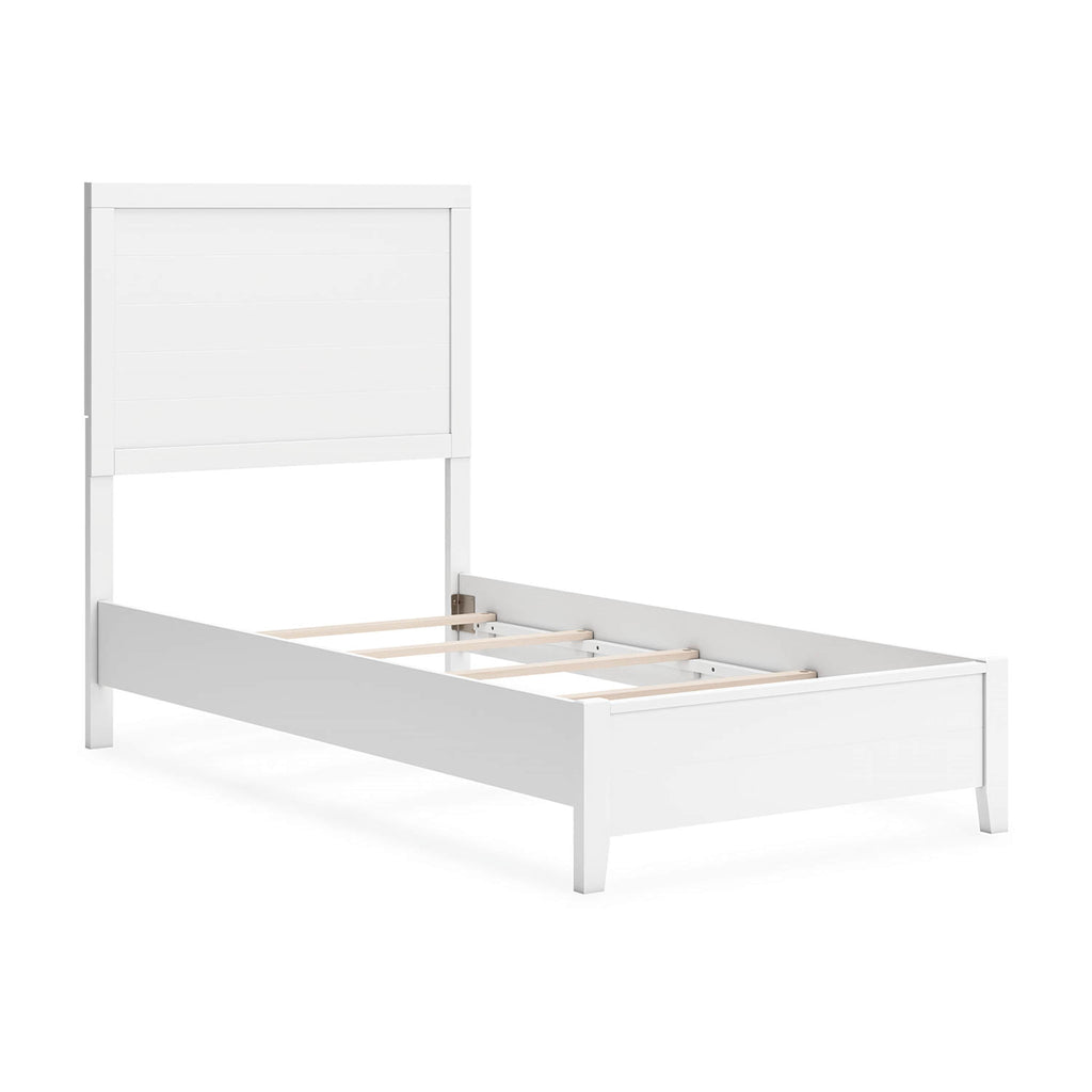 Binterglen Twin Panel Bed - White