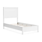 Binterglen Twin Panel Bed - White
