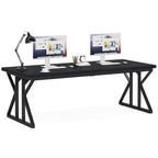 70.8-Inch Executive Desk, Large Computer Office Desk Workstation