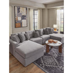 Modmax 4 Piece Modular Sectional with Double Chaise