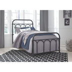 Nashburg Metal Bed - Black