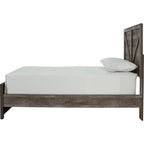 Wynnlow Crossbuck Panel Bed - Gray