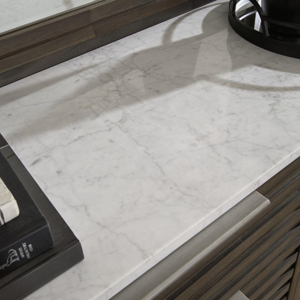 Arkenton Chest - Grayish Brown/White