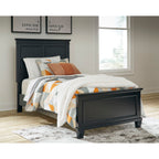 Lanolee 6 Piece Panel Bedroom - Black