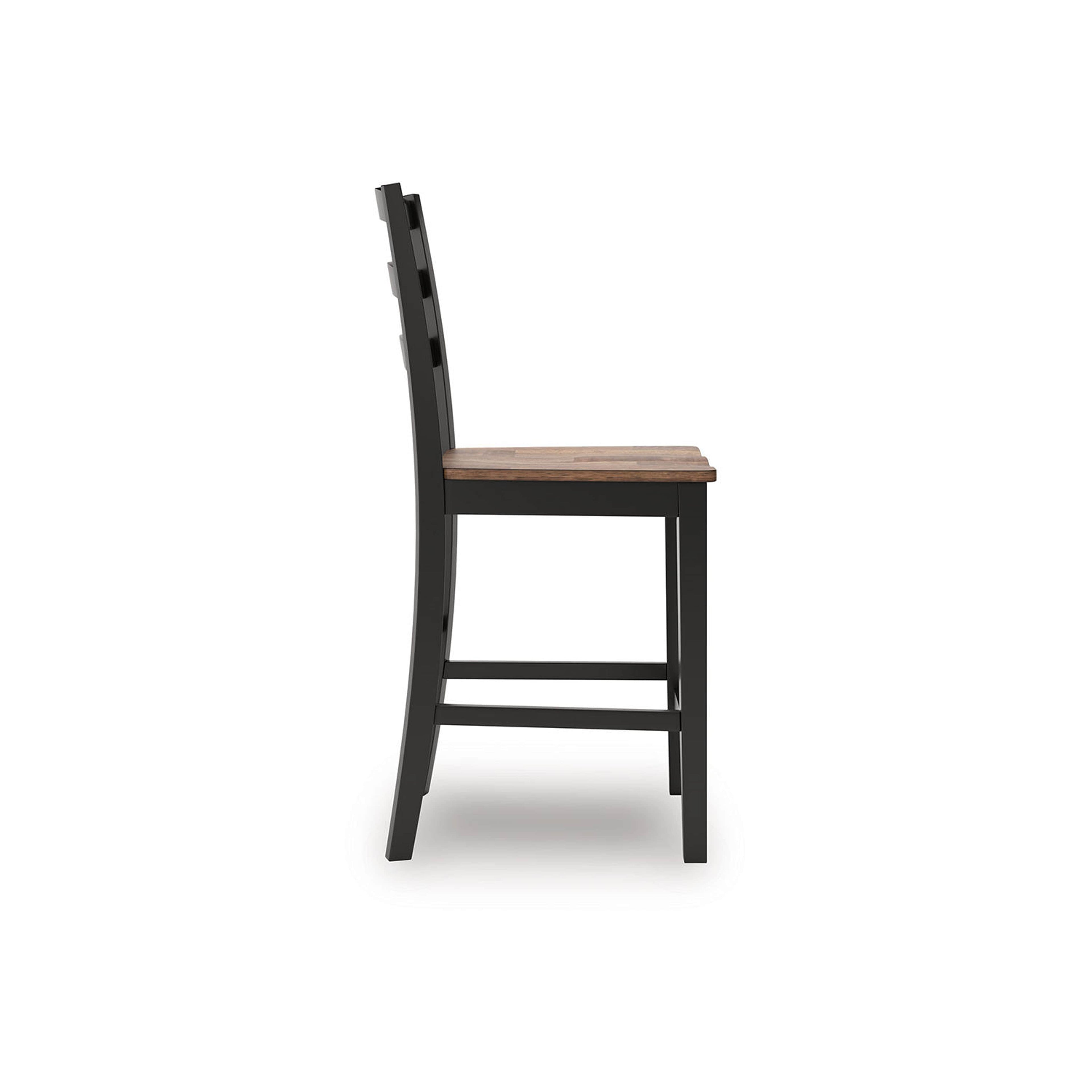 Wildenauer Counter Height Stool - Brown/Black - (D634-124)
