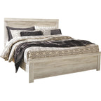 Bellaby 5 Piece King Panel Bedroom - Whitewash