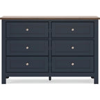 Landocken Dresser - Blue/Brown