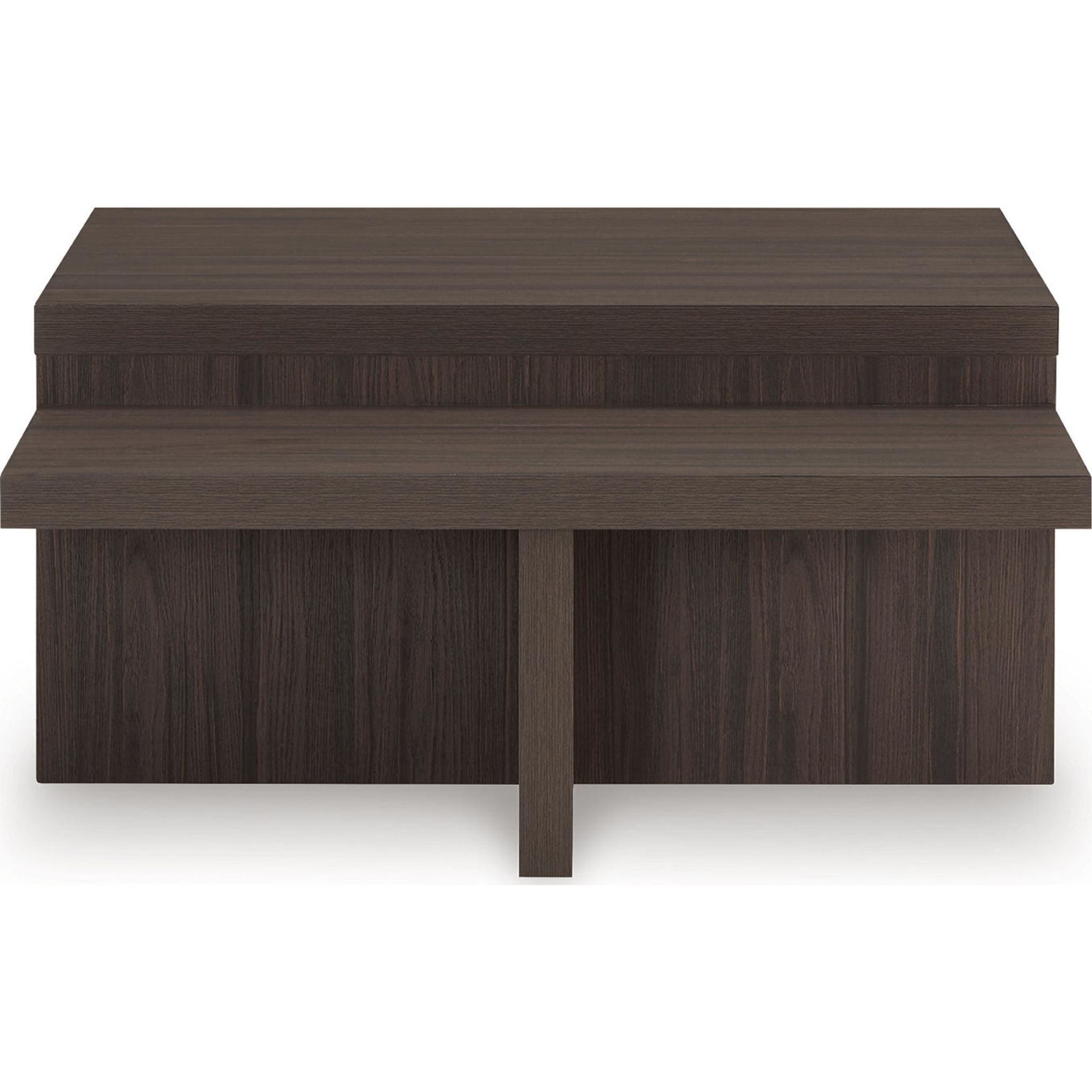 Zendex 2 Pack Tables - Brown