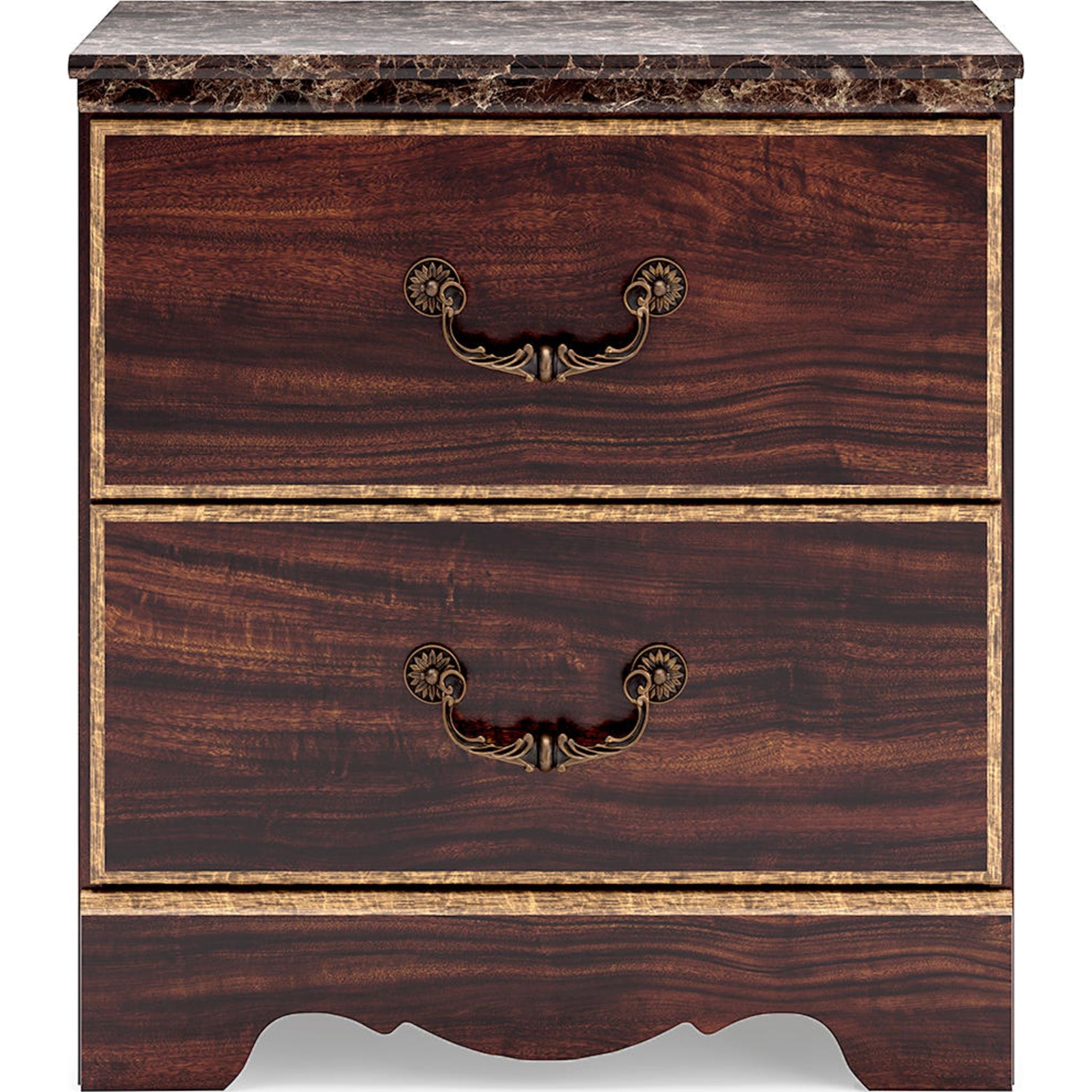 Glosmount Nightstand - Two-tone
