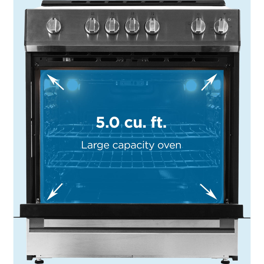 Danby 30 Electric Range (DRRM300BSSC) - Stainless Steel