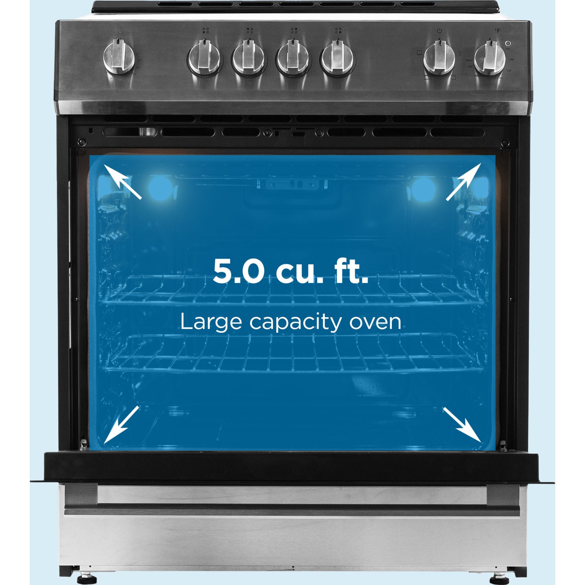 Danby 30 Electric Range (DRRM300BSSC) - Stainless Steel