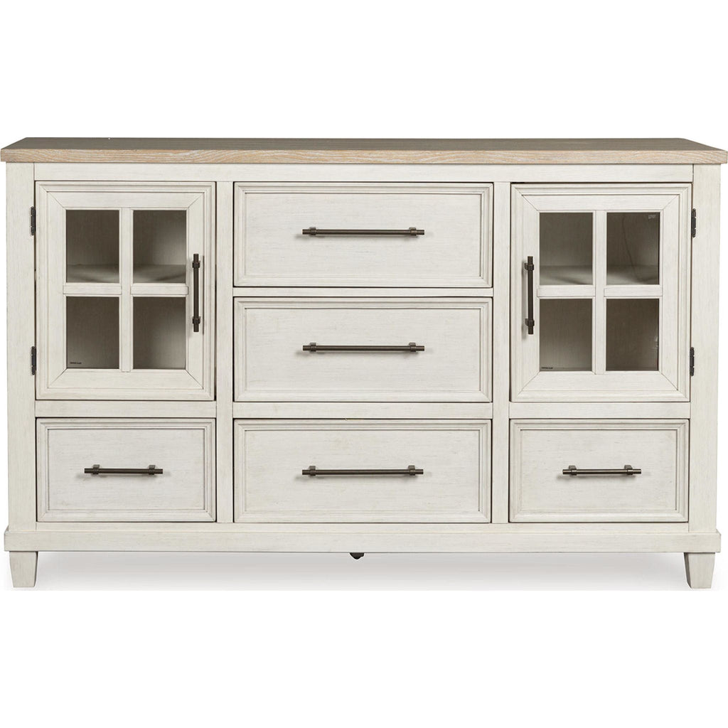 Shaybrock Dresser - Antique White/Brown