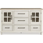 Shaybrock Dresser - Antique White/Brown