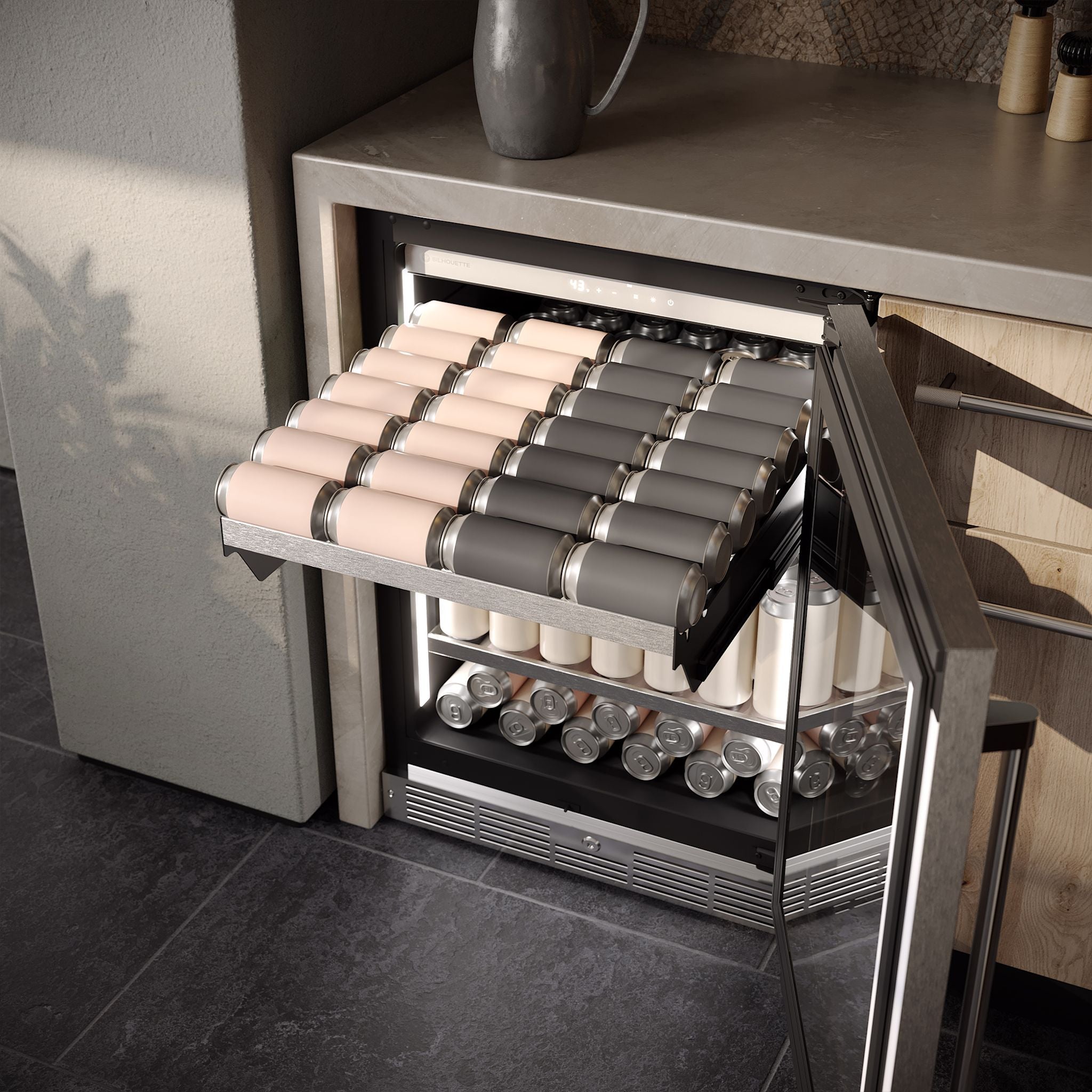 Danby Beverage Cooler (SPRBC052D3SS) - Stainless Steel