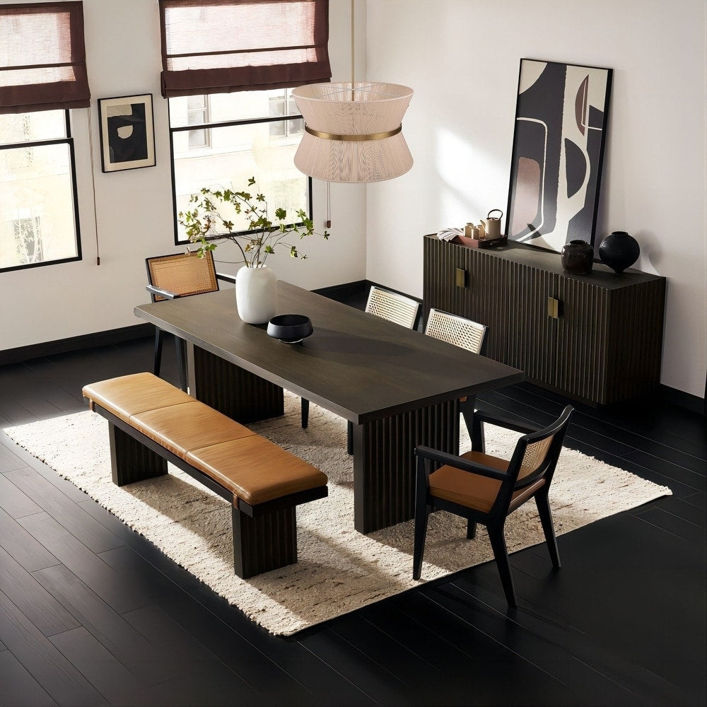 8-Light Modern Boho Large Drum Chandelier 24 inch Fabric Hourglass Hand-woven Chandelier in Gold/ Black for Dining/ Living Room