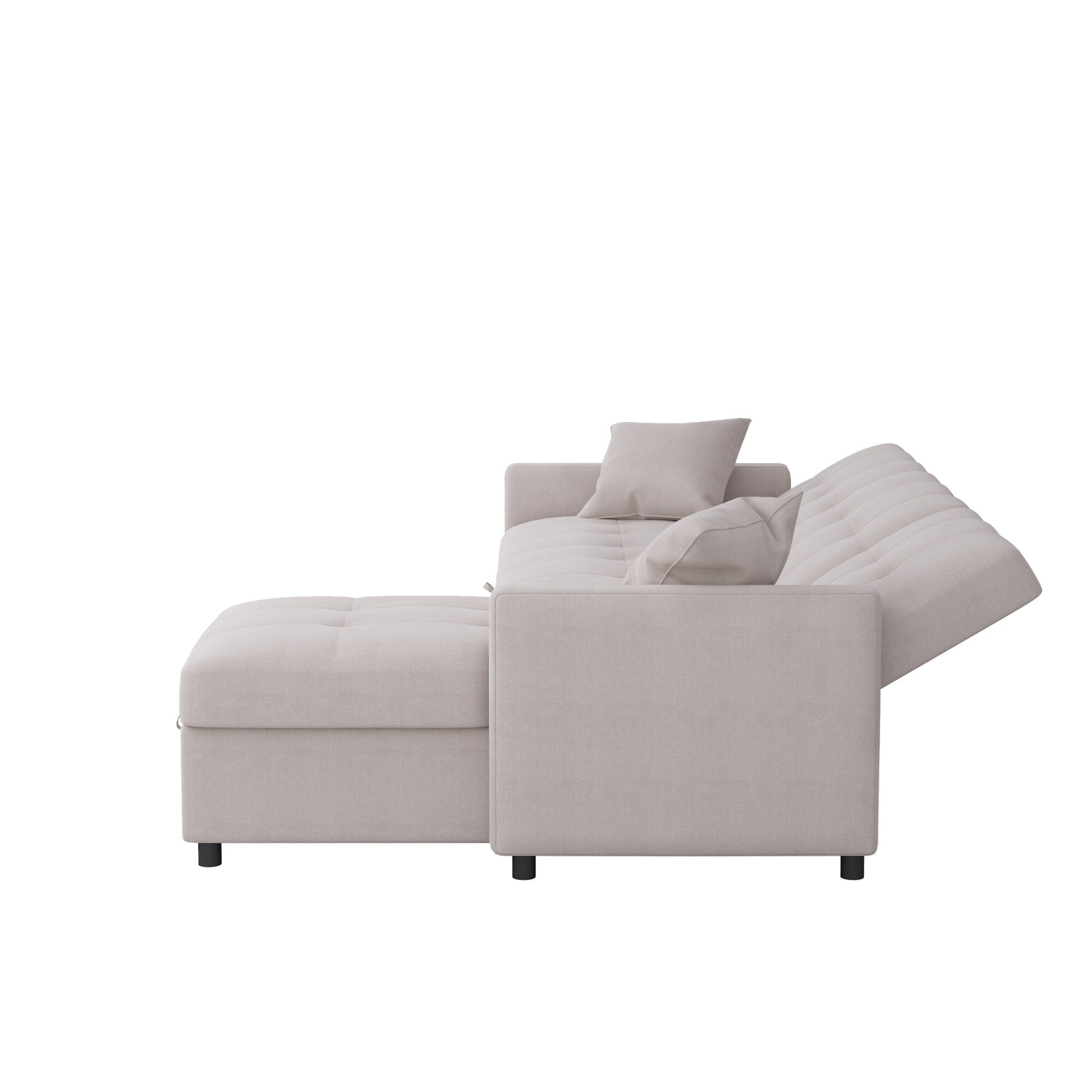 82'' Wide Reversible Sleeper Sofa & Chaise