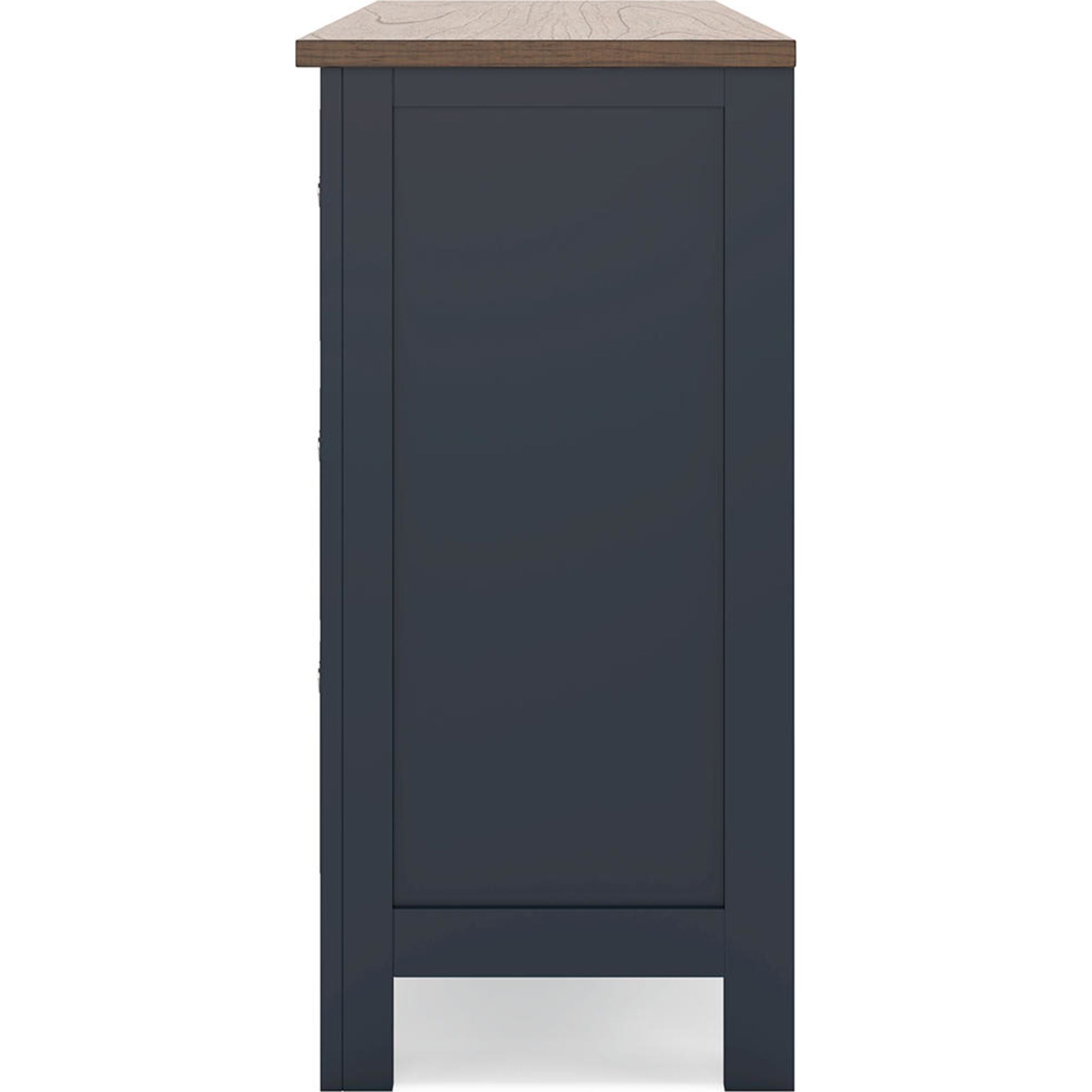 Landocken Dresser - Blue/Brown
