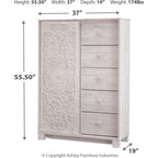 Paxberry Chest - White Wash