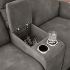 Next-Gen Power Reclining Loveseat with Console - Slate