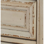 Realyn 5 Piece Queen Panel Bedroom - Chipped White