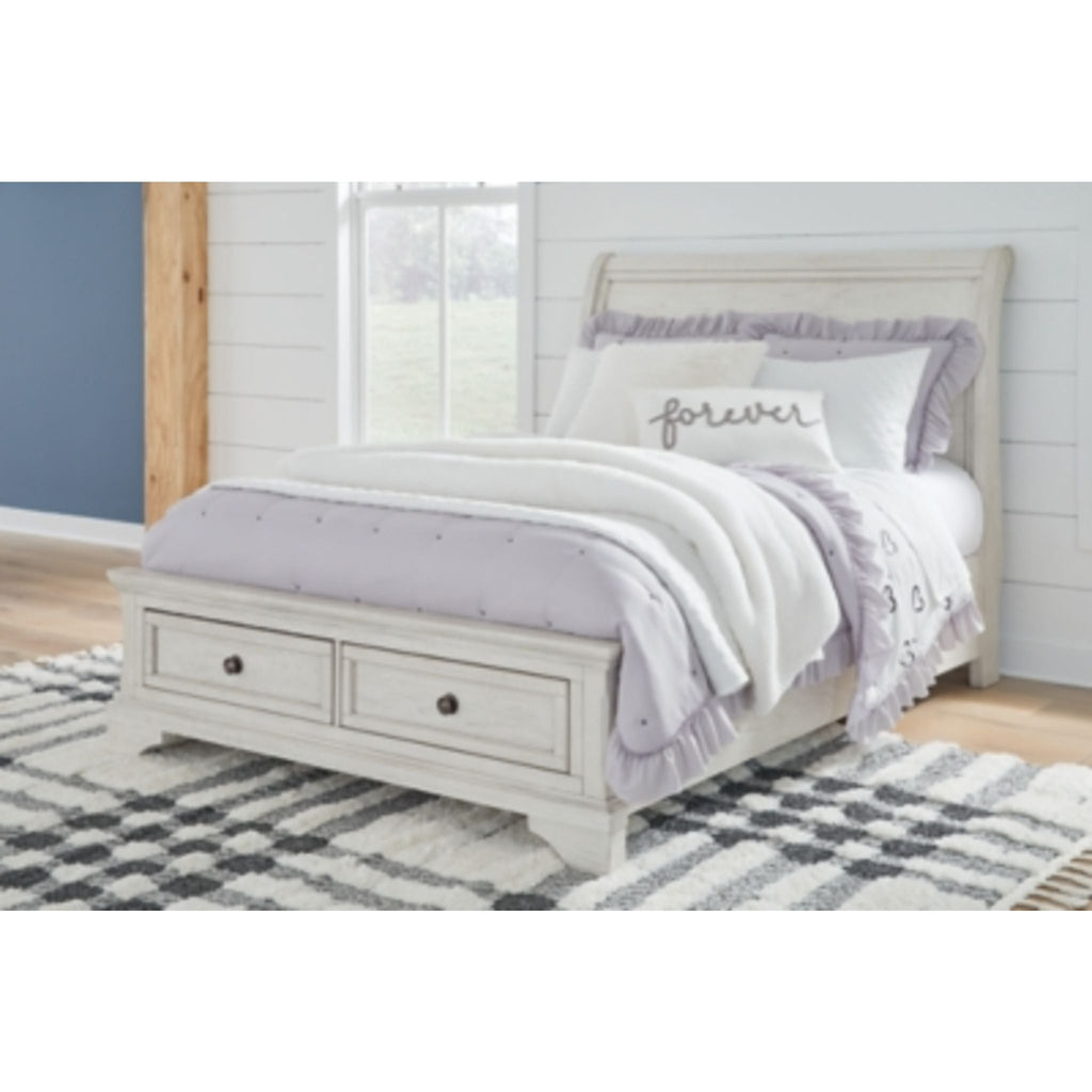Robbinsdale Full Sleigh Storage Bed