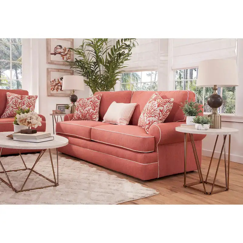 American Furniture Classics Coral Springs Sofa with Three Matching Pillows
