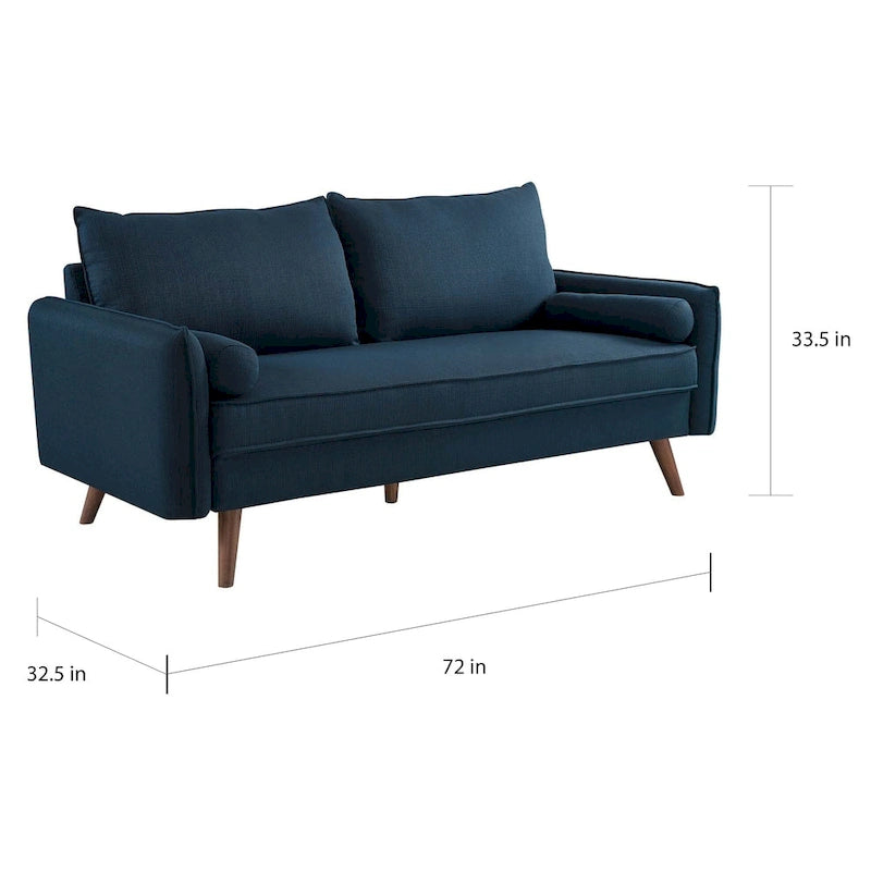 Carson Carrington Hedeby Upholstered Fabric Sofa - 32.5L x 72W x 33.5H