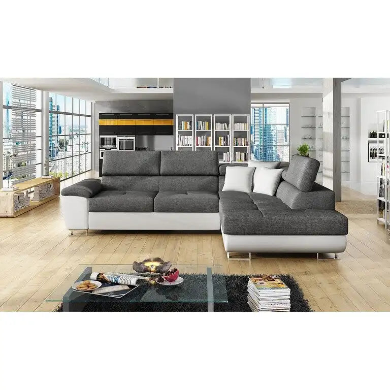 ALONZO Sectional Sleeper Sofa