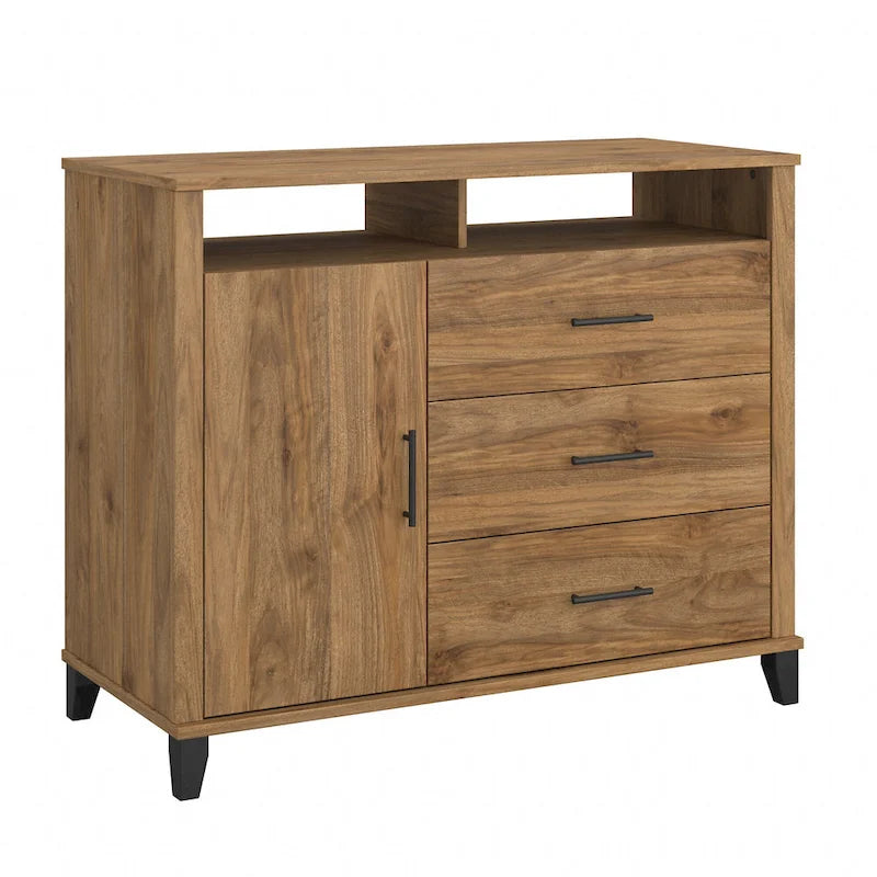 Somerset Tall TV Stand with Storage by Bush Furniture