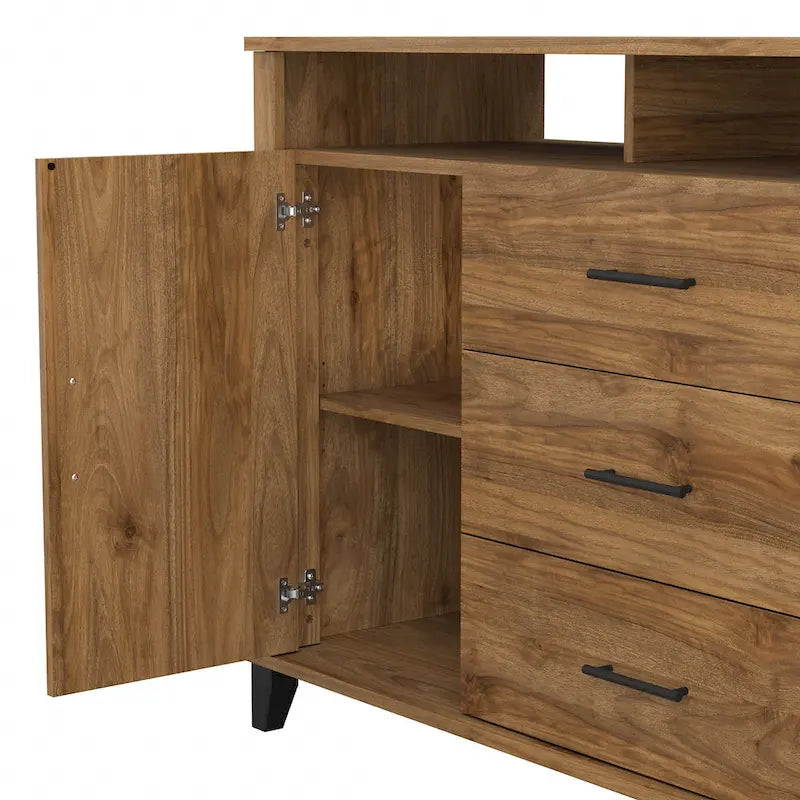 Somerset Tall TV Stand with Storage by Bush Furniture