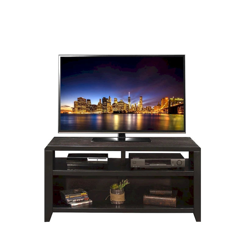 Bridgevine Home Urban Loft 48 inch TV Stand for TVs up to 55 inches, No Assembly Required, Mocha Finish