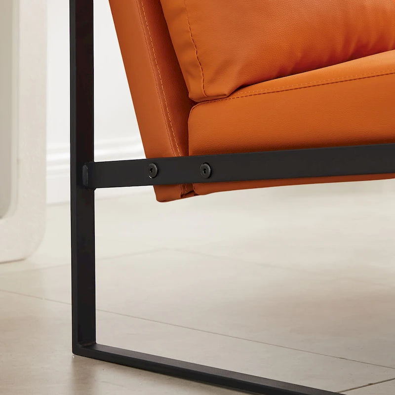 Accent Arm Chair with Extra Thick Padded Backrest and Seat Cushion Sofa Chairs