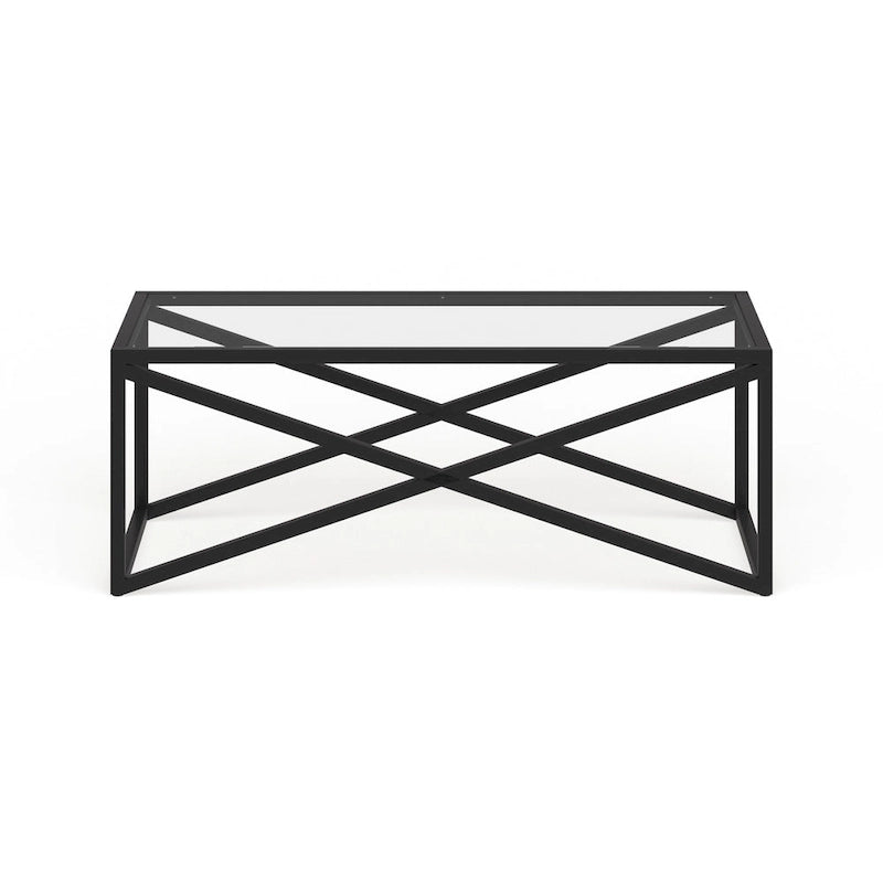 Silver Orchid Stifter Blackened Bronze Coffee Table