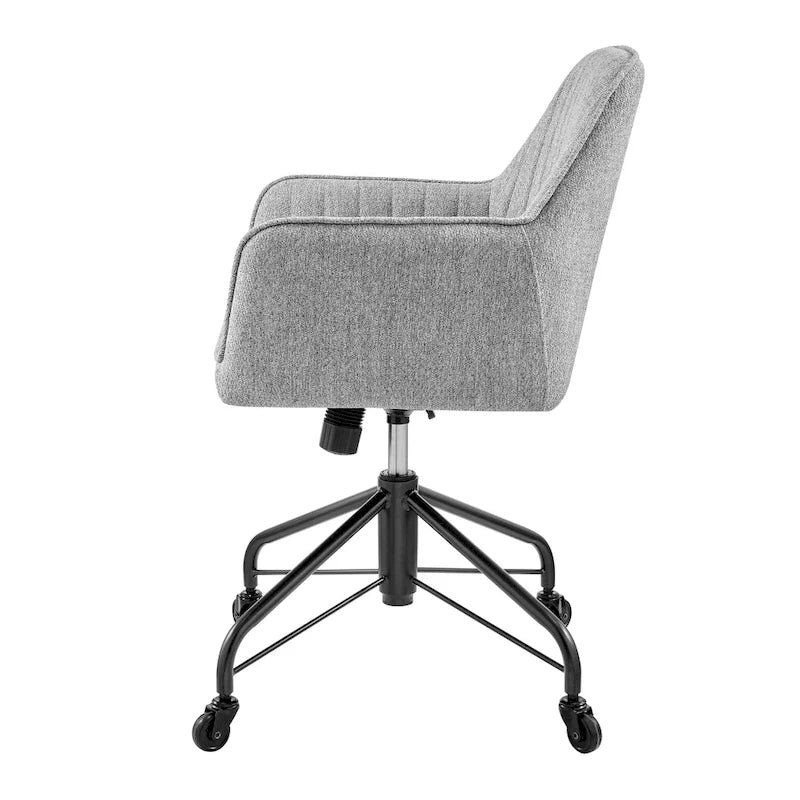 Thompson Fabric Swivel Office Arm Chair