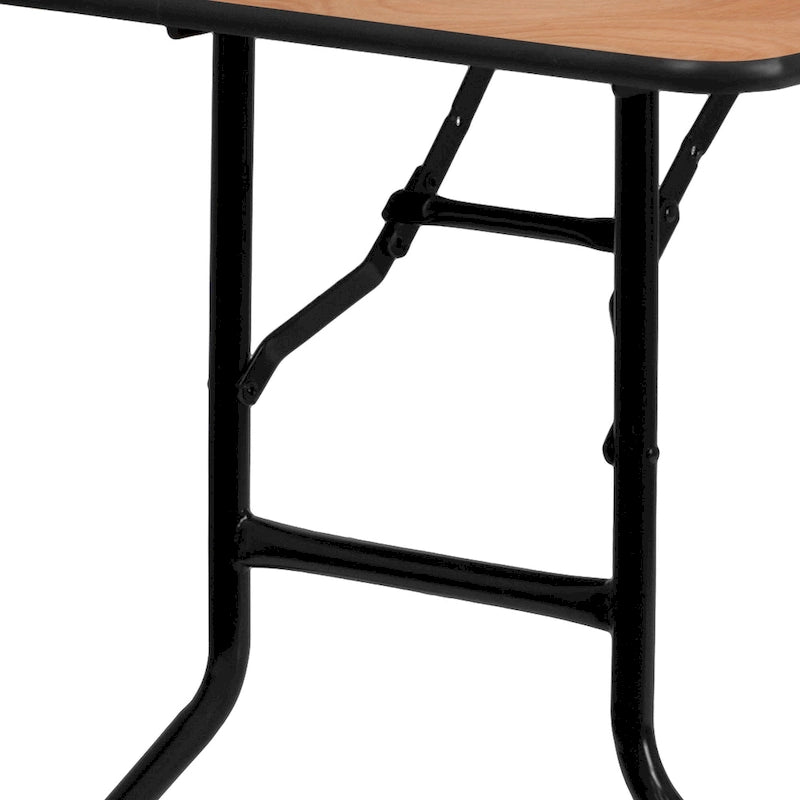 Natural Wood Folding Table