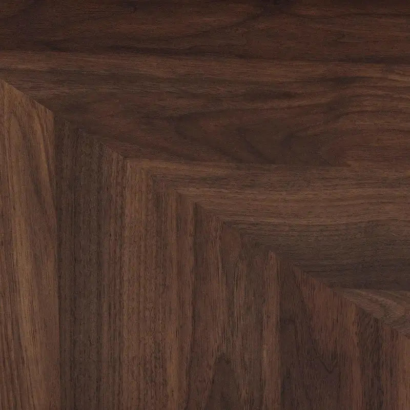 Graceland Mid-Century Modern Transitional Walnut Brown Finished Wood 2-Door TV Stand