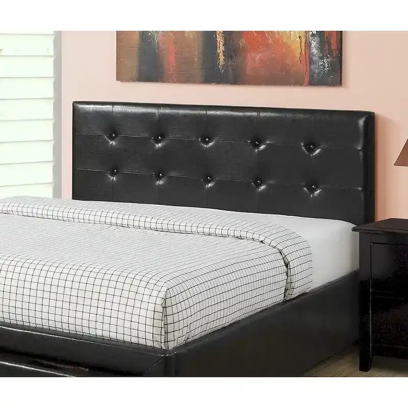 Queen Size Storage Under Bed,Bed Faux Leather upholstered