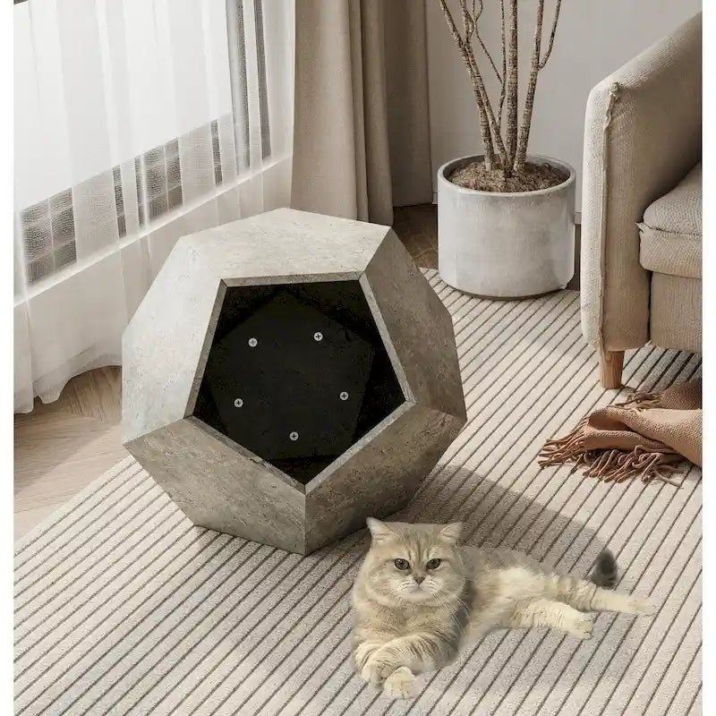 25.98 Shaped Modern Pet Furniture Cat Kennel Side Table