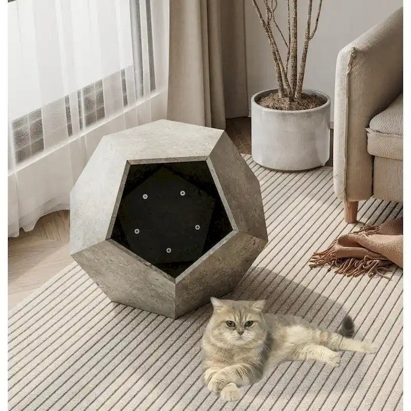 25.98 Shaped Modern Pet Furniture Cat Kennel Side Table