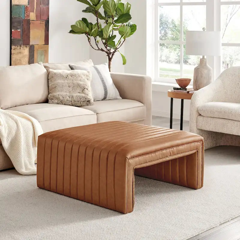 Atkinson Faux Leather Coffee Table