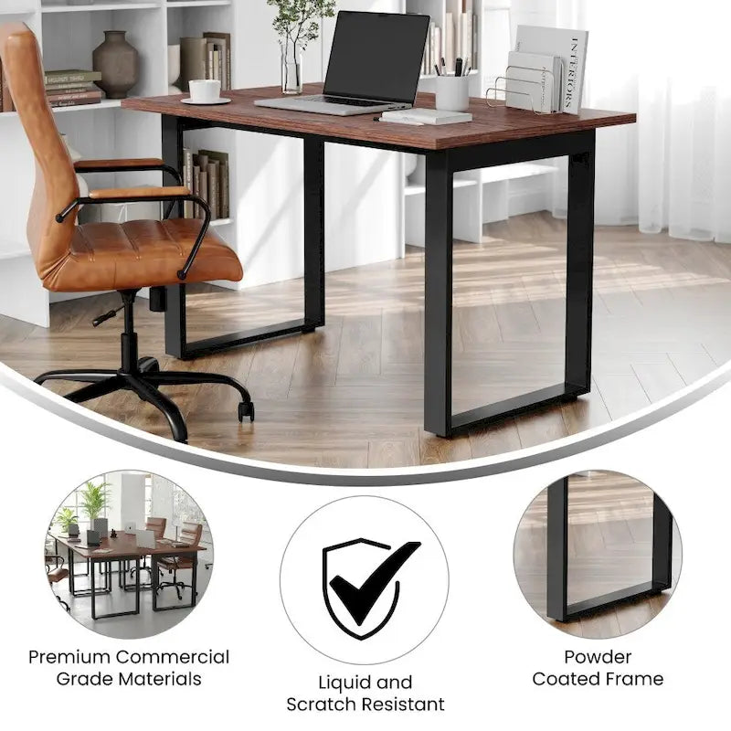 Commercial Conference Table with Laminate Top and U-Frame Base