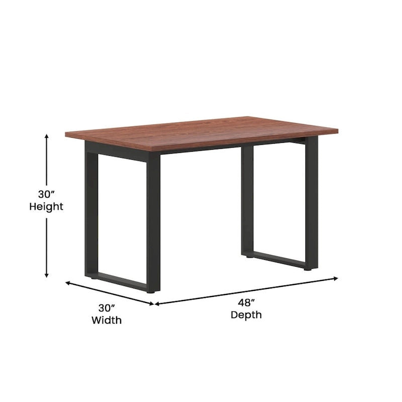 Commercial Conference Table with Laminate Top and U-Frame Base