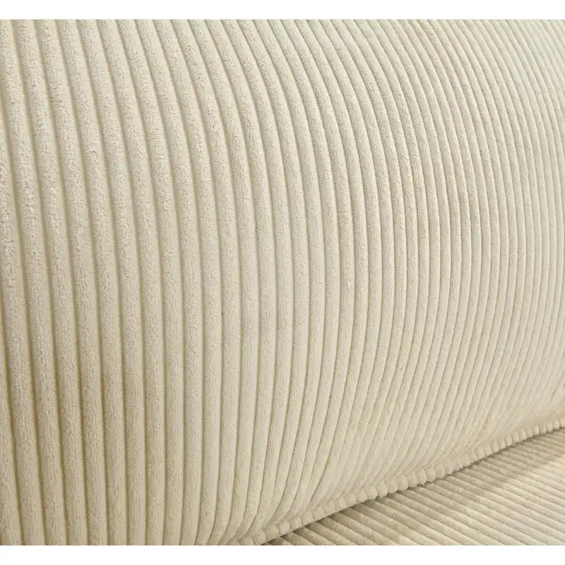 Roomfitters Large Sofa Bed with Storage, Modern 3 Seater Couch Furniture, Upholstered Back Sofa for Small Spaces