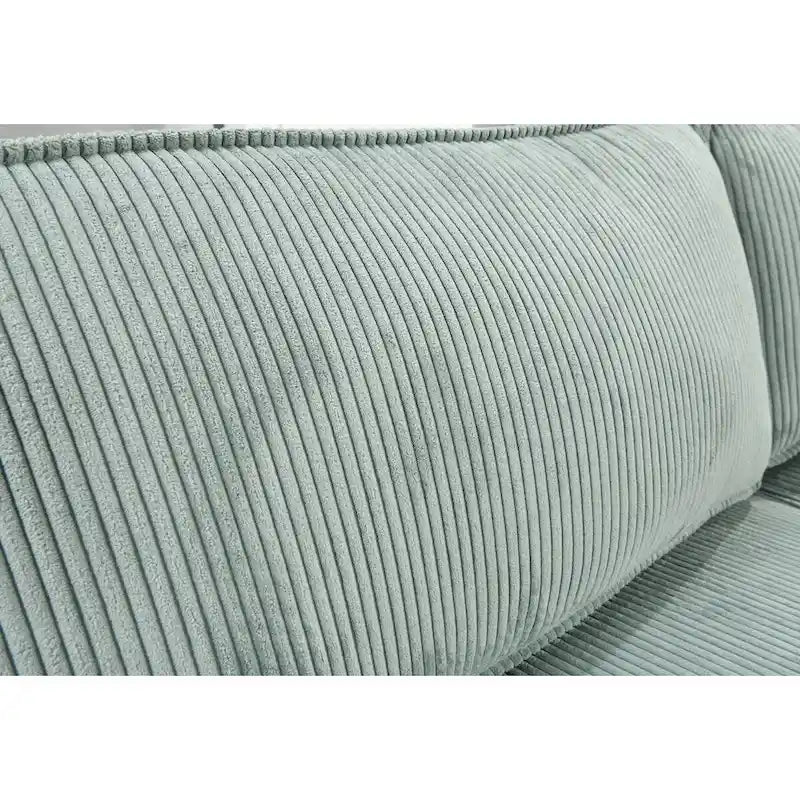 Roomfitters Large Sofa Bed with Storage, Modern 3 Seater Couch Furniture, Upholstered Back Sofa for Small Spaces