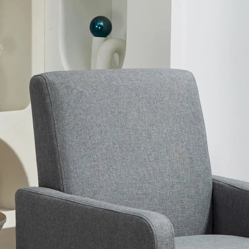 US Pride Furniture Minimalist Elegant Style Armchair with Solid Wood Frame Construction and New Soft Sponge