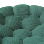 98.43'' Modern Bubble Sofa 3D Honeycomb Shape Lazy Sofa Couch