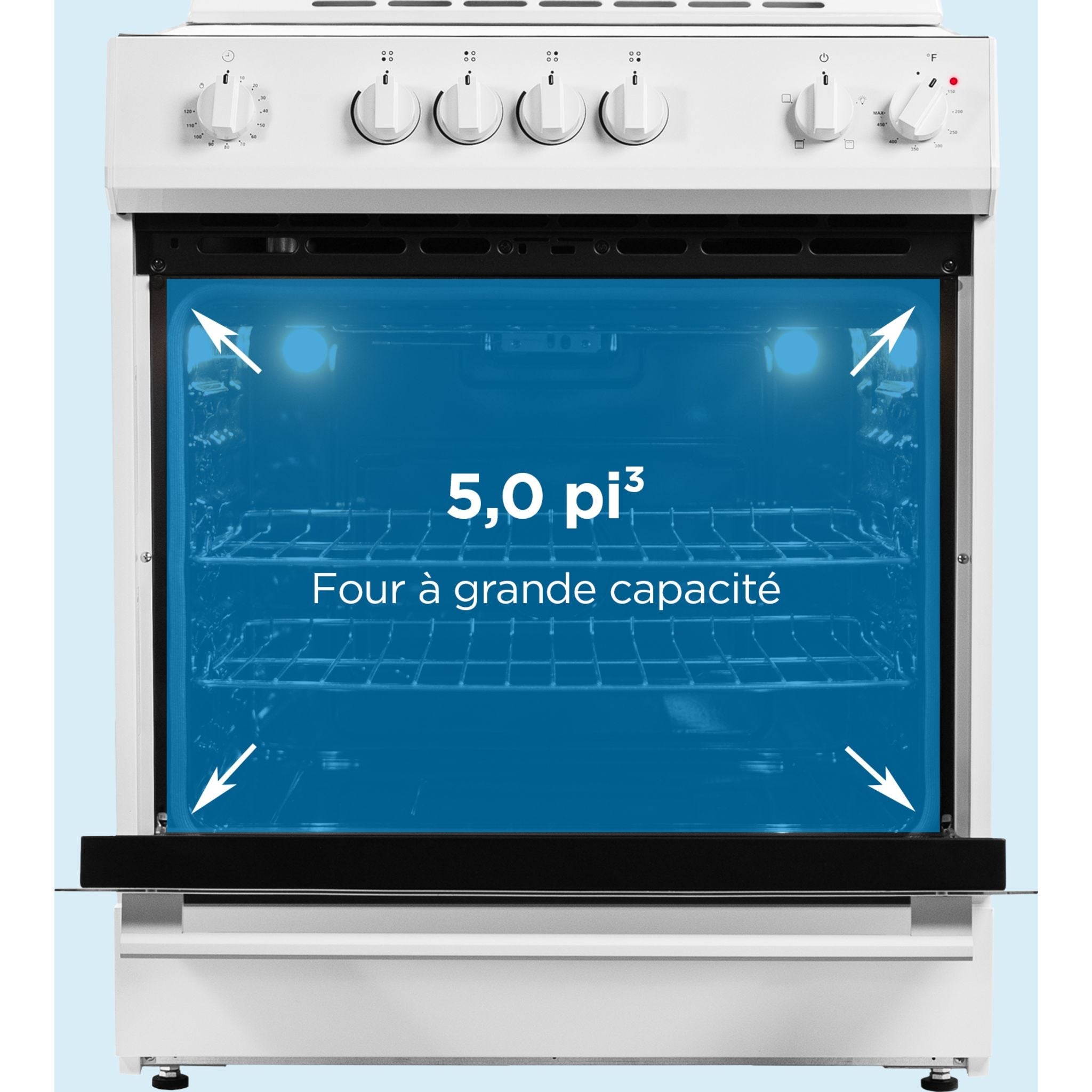 Danby 30 Electric Range (DRRM300WC) - White